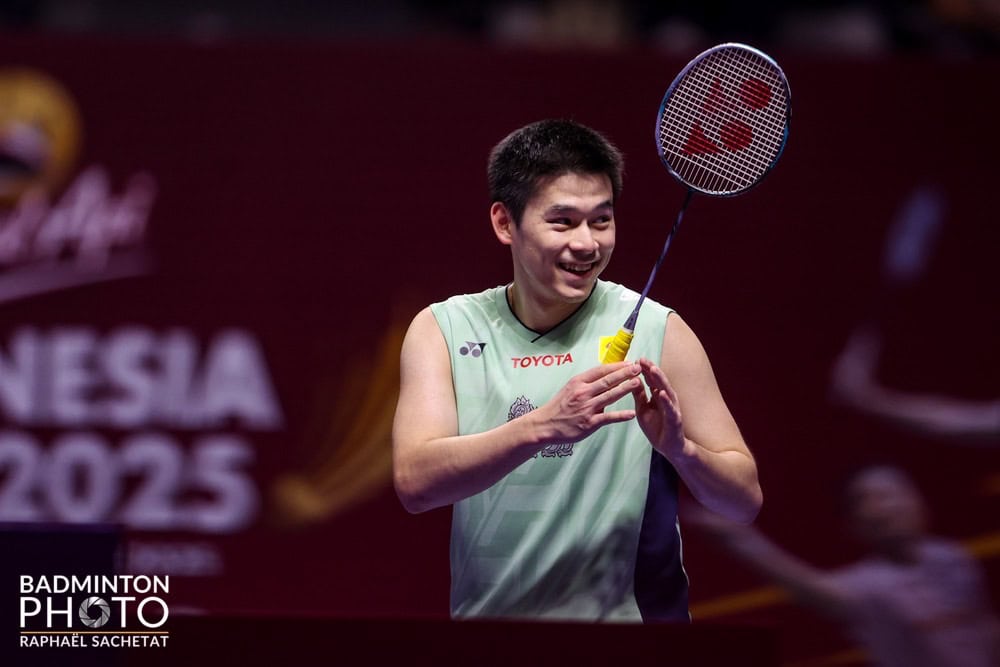 กุลวุฒิ ล้างตาสำเร็จ ชนะฝรั่งเศส 2 เกมรวด ผ่านเข้ารอบรองฯ อินโดนีเซีย โอเพ่น