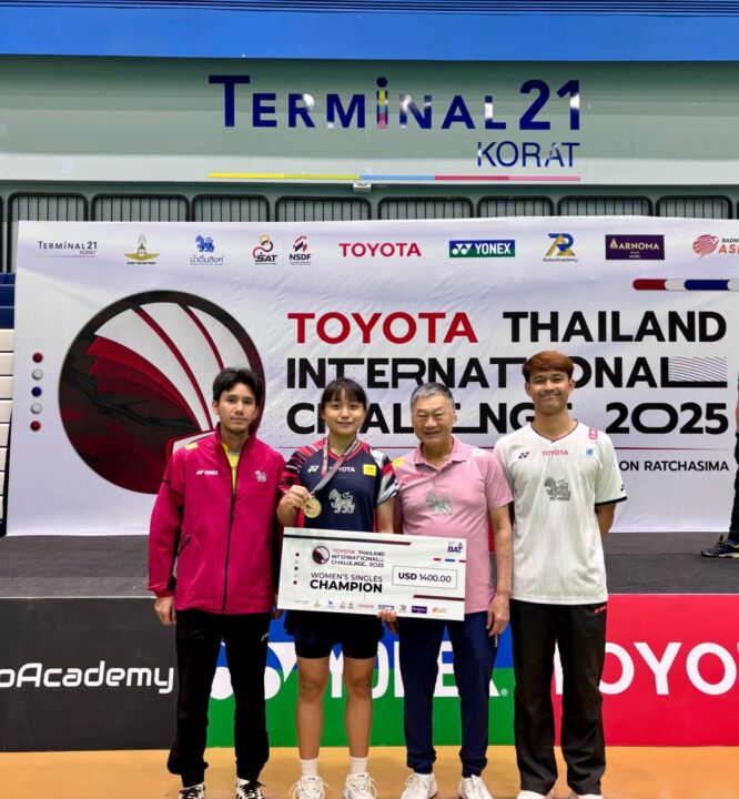 “หนูแหวน” ทำได้พลิกแซงชนะสาวญี่ปุ่น คว้าแชมป์ขนไก่โตโยต้า ไทยแลนด์ อินเตอร์เนชั่นแนล ชาลเลนจ์